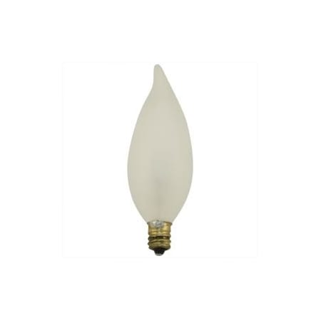 Replacement For LIGHT BULB  LAMP 60CFF INCANDESCENT DECORATIVE BENT TIP 4PK